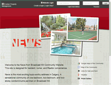 Tablet Screenshot of newsfrombroadcasthill.condosites.net