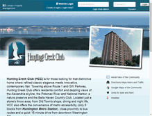 Tablet Screenshot of huntingcreekclub.condosites.net